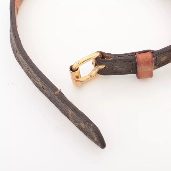 Louis Vuitton Laisse Baxter MM Pet Leash & Collar - M58056 & TH1008 - Picture 10 of 11